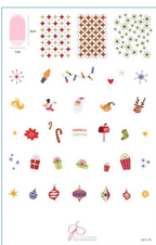 CJS-C-54 Whimsical Christmas - Ongles Elaine Lemay