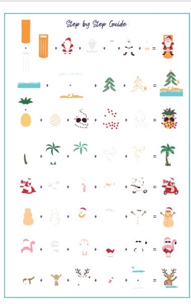 CJS-LC-90 Sand between my mistletoes - Ongles Elaine Lemay