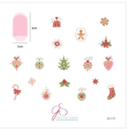 CJS-C-73 Ornate ornaments - Ongles Elaine Lemay