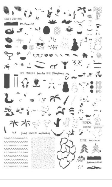 CJS-LC-90 Sand between my mistletoes - Ongles Elaine Lemay