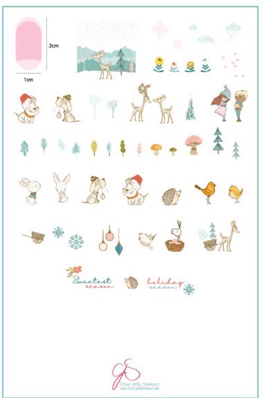 CJS-C-32 Sweetest Season - Ongles Elaine Lemay