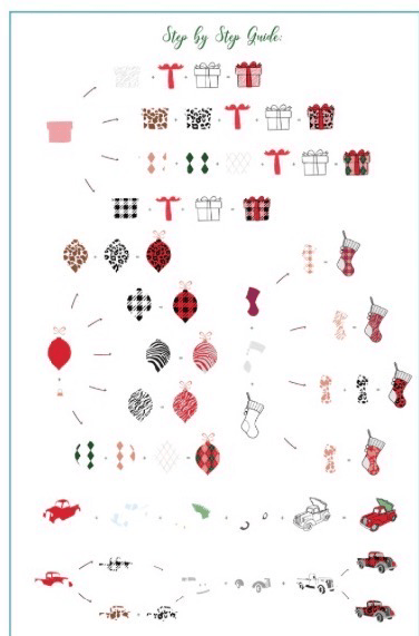CJS-C-74 Patterned Holidays 2.0 - Ongles Elaine Lemay