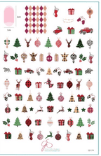 CJS-C-74 Patterned Holidays 2.0 - Ongles Elaine Lemay