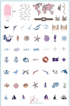 CJS-LC-11 Treasures of the Sea - Ongles Elaine Lemay