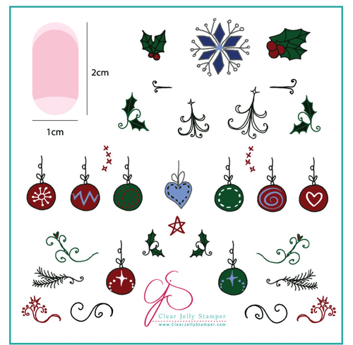 CJS-C-05 Wonderful winter - Ongles Elaine Lemay