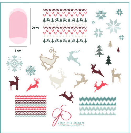 CJS-C-02 Christmas Sweater - Ongles Elaine Lemay