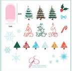 CJS-C-01 Christmas Tree - Ongles Elaine Lemay
