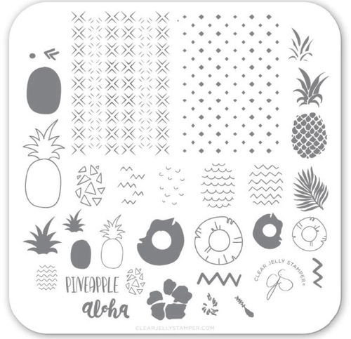 CJS-130 Pinapple Pizazz - Ongles Elaine Lemay