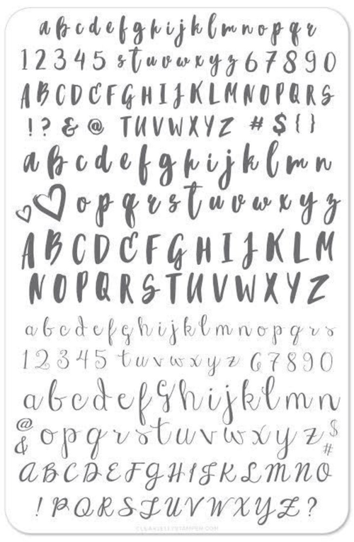 CJS-40 Alphabet Brush - Ongles Elaine Lemay