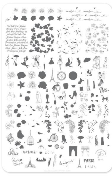 CJS-151 Springtime in Paris - Ongles Elaine Lemay