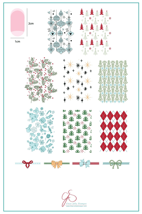 CJS-C-25 Pretty Paper Classic - Ongles Elaine Lemay
