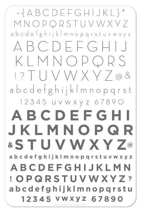 CJS-42 Alphabet modern - Ongles Elaine Lemay