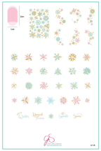 CJS-C-30 Painted Snowflakes - Ongles Elaine Lemay