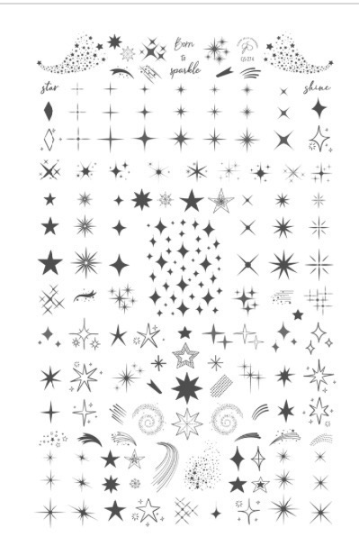 CJS-274 Born to Sparkle - Ongles Elaine Lemay