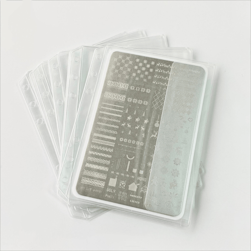 Feuilles de remplacement pour album nouveau modèle - Ongles Elaine Lemay