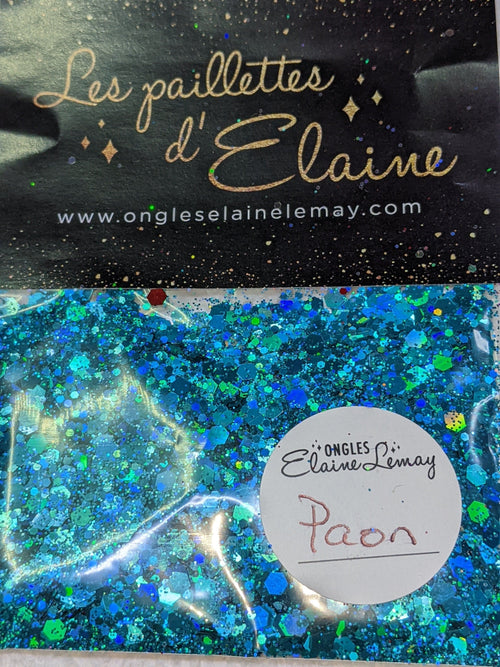 Collection L'holographique - Ongles Elaine Lemay