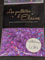 Collection L'holographique - Ongles Elaine Lemay