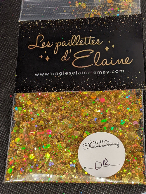 Collection L'holographique - Ongles Elaine Lemay