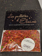 Collection L'holographique - Ongles Elaine Lemay