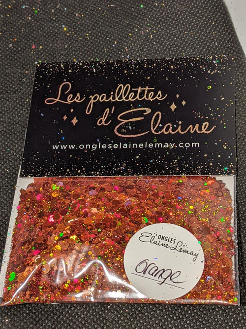 Collection L'holographique - Ongles Elaine Lemay