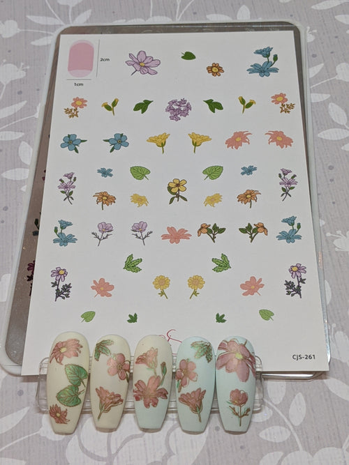 CJS-261 Finest Florals - Ongles Elaine Lemay
