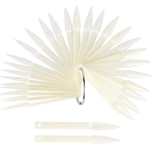 Bâton demo stiletto paquet de 50 naturelle - Ongles Elaine Lemay