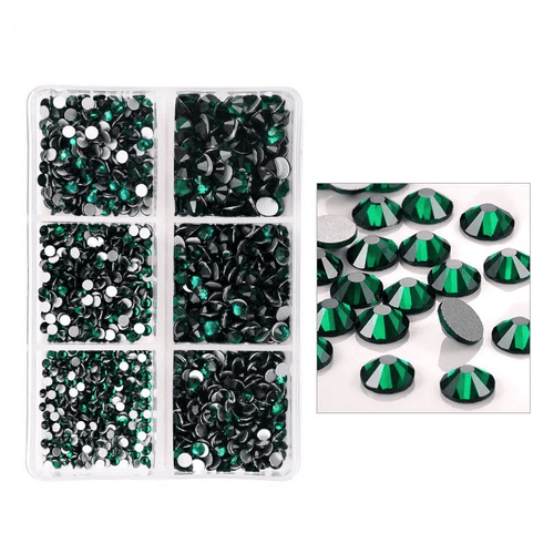 BoĂźtier bijoux 6 grandeurs Emeraude - Ongles Elaine Lemay