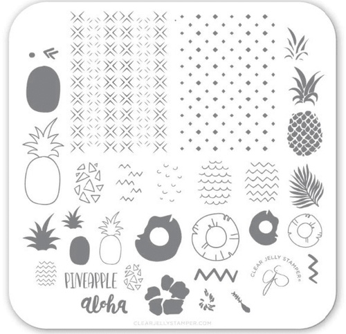CJS-130 Pinapple Pizazz - Ongles Elaine Lemay