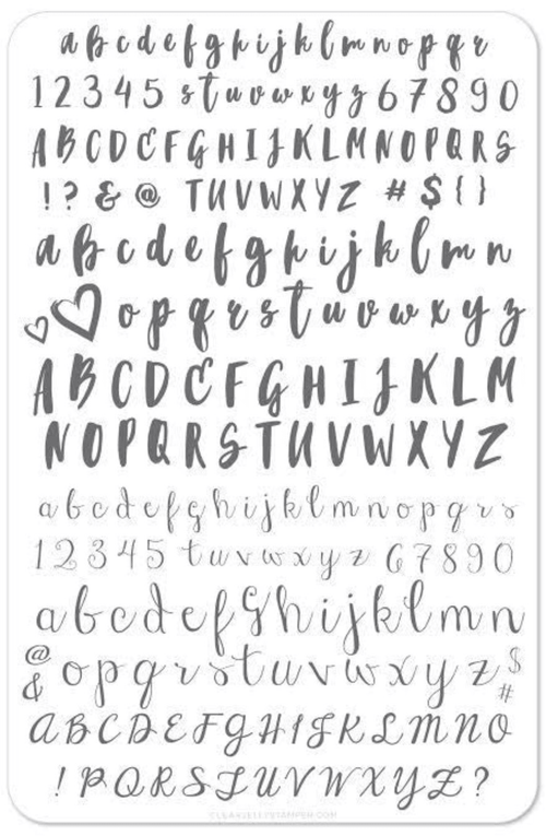 CJS-40 Alphabet Brush - Ongles Elaine Lemay