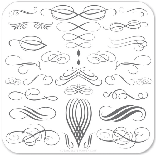 CJS-46 Victorian Flourish - Ongles Elaine Lemay
