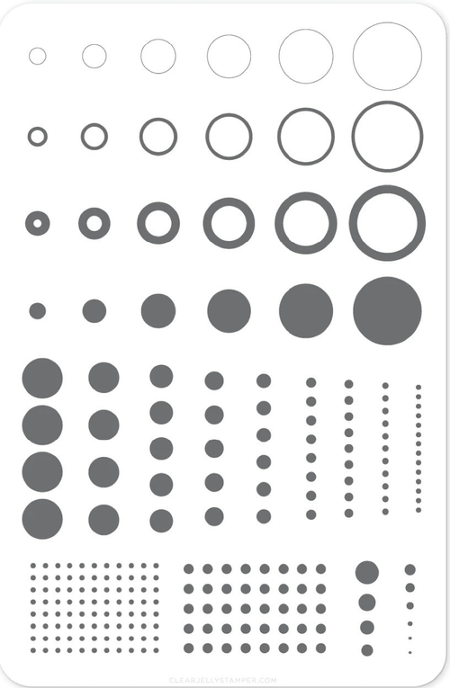 CJS-53 Circles - Ongles Elaine Lemay