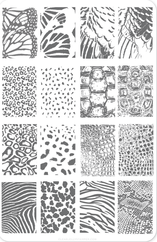 CJS-77 Textures Animal - Ongles Elaine Lemay