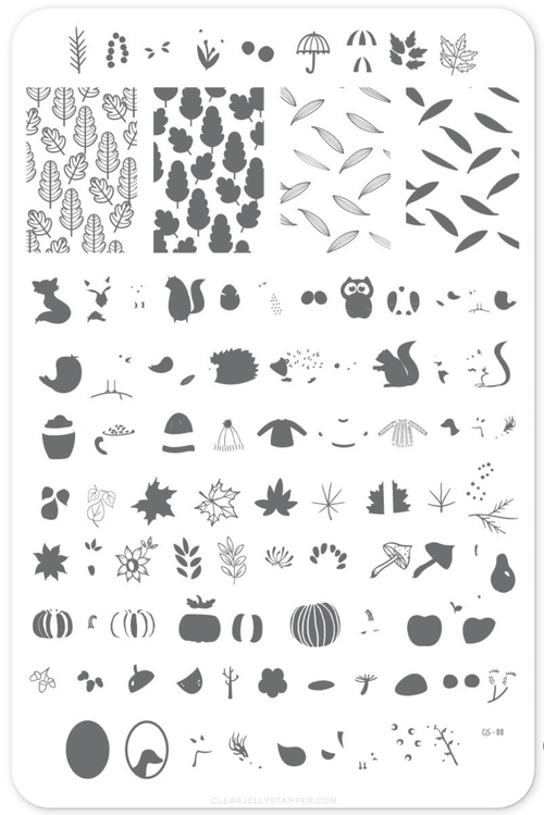 CJS-88 All About Autumn - Ongles Elaine Lemay