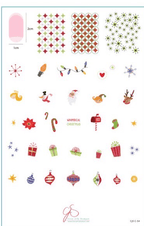 CJS-C-54 Whimsical Christmas - Ongles Elaine Lemay
