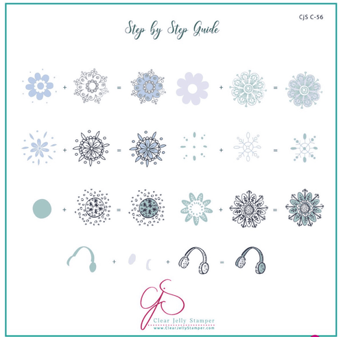 CJS-C-56 Silent night - Ongles Elaine Lemay