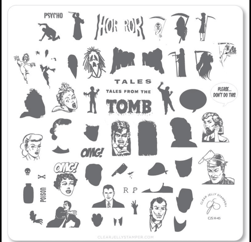 CJS-H-45 Tales From the Tomb - Ongles Elaine Lemay
