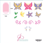 CJS-LC-03 Chrissie Pearse’s Butterfly - Ongles Elaine Lemay