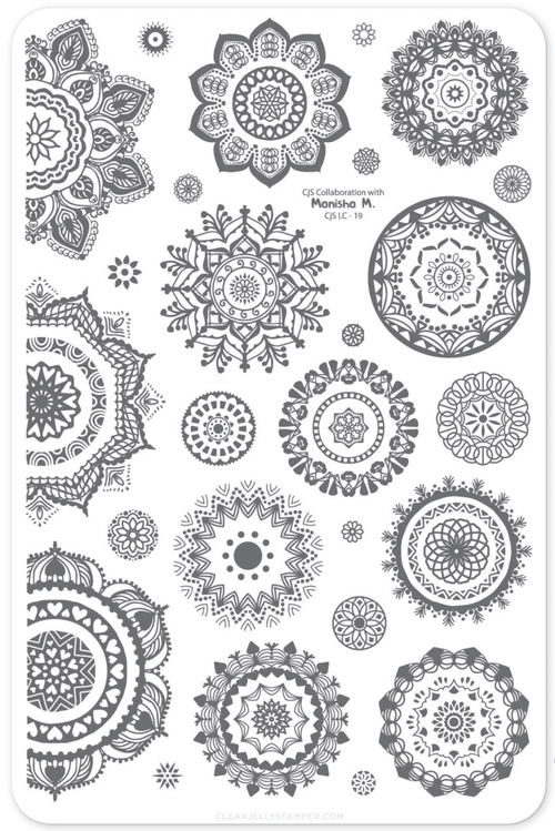 CJS-LC-19 Manishaâs Mandalas - Ongles Elaine Lemay