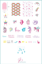 CJS-LC-51 Always Be A Unicorn - Ongles Elaine Lemay