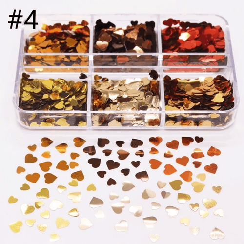 Coeurs 4 - Ongles Elaine Lemay
