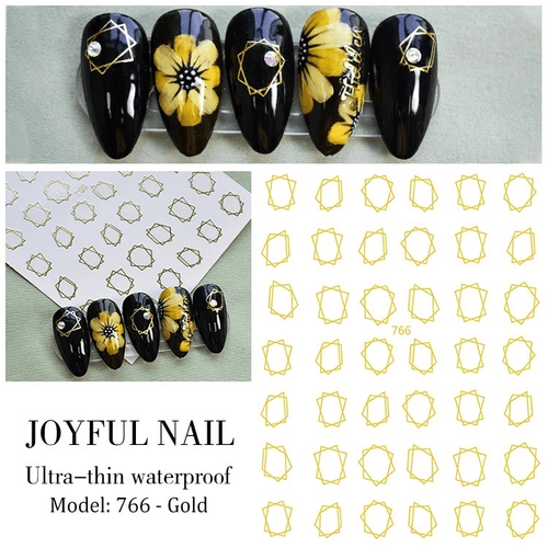 Collant 766 or - Ongles Elaine Lemay