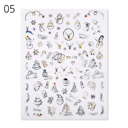 Collant argent 5 - Ongles Elaine Lemay