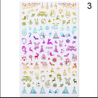 Collant F599 multicolore - Ongles Elaine Lemay