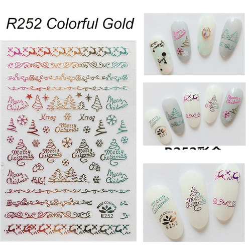 Collant R252 Multicolore - Ongles Elaine Lemay