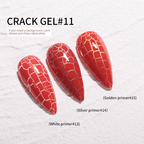Cracked vernis gel 11 - Ongles Elaine Lemay
