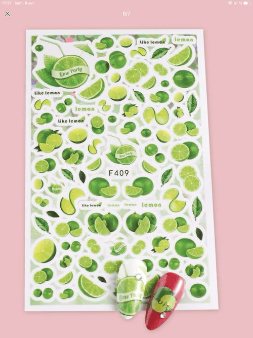 Collant F409 - Ongles Elaine Lemay