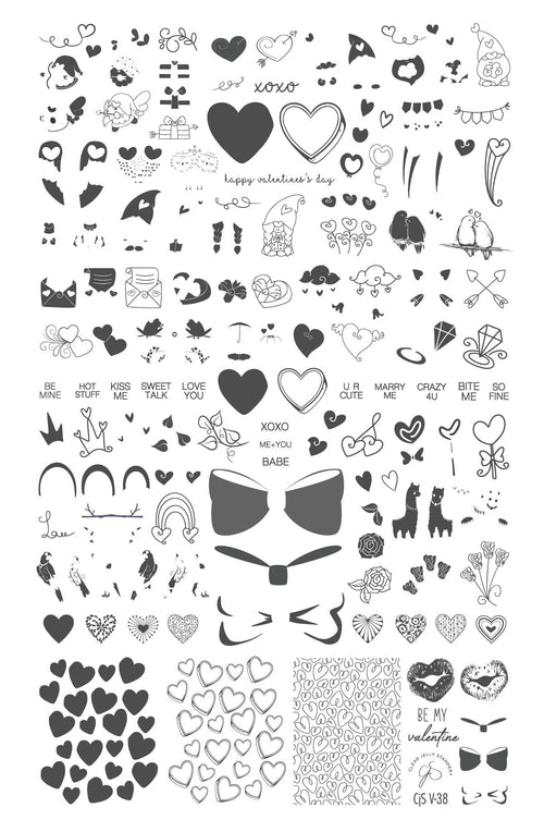 CJS-V-38 Sweat Love - Ongles Elaine Lemay