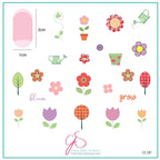 CJS-287 Patterned Spring 3 - Ongles Elaine Lemay