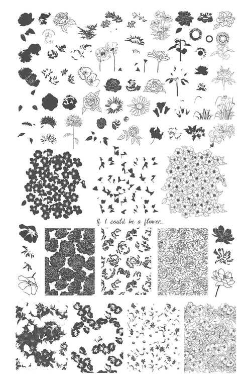 CJS-284 It could be a flower - Ongles Elaine Lemay