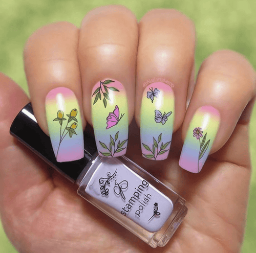 CJS-236 Walk in the Meadow - Ongles Elaine Lemay